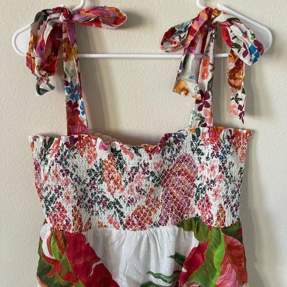 FARM Rio Mixed White Prints Layered
Midi Dress - Picture 6 of 6